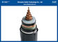 Ενιαίο πυρήνων των MV θωρακισμένο χρώμα θηκών ηλεκτρικών καλωδίων IEC60502 μαύρο ή προσαρμοσμένο έξω