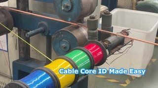 Αναγνώριση πυρήνα καλωδίου με μόνωση πολλαπλών πυρήνων XLPE