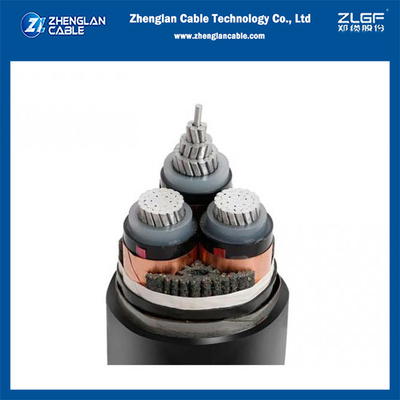21/35kv NA2XSBY Καλώδια ισχύος μέσης τάσης AL/sc/xlpe/sc/cts/pvc/sta/pvc 3x185 DIN VDE 0276-620 HD 620
