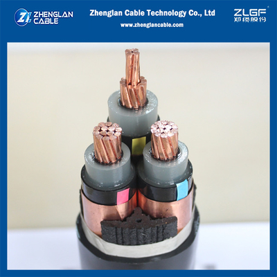 Υπόγειο καλώδιο MV N2XSY 6/10KV 3x70mm2 CU/SC/XLPE/SC/CTS/PE IEC60502-2