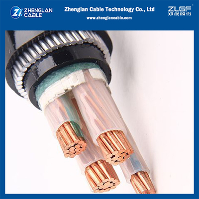 1kv καλώδιο χαμηλής τάσης 4*35mm2 XLPE μονωμένο SWA θωρακισμένο καλώδιο ρεύματος IEC60502-1