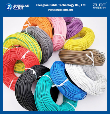 1.5mm 2.5mm 4mm 6mm 10mm Μονοπυρήνα Χαλκού PVC Απομονωμένο Σπίτι Σύρμα και καλώδιο Ηλεκτρικό καλώδιο