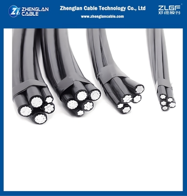 ABC LV 0,6/1kv 3x25+16+25mm2 Οδηγός αλουμινίου / Οδηγός κράματος αλουμινίου +xlpe IsolationIEC60502-1