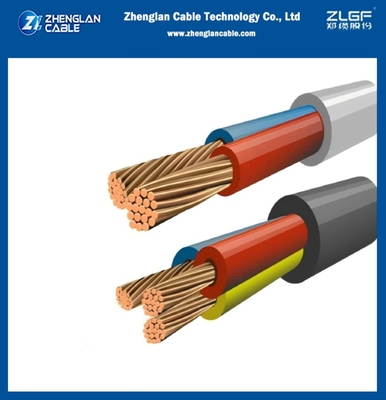 Μικροπύραυλο με χαμηλή τάση CU/XLPE/PVC 3x16sqmm Single Core XLPE Isolated PVC Sheath Copper Conductor Cable IEC60502-1