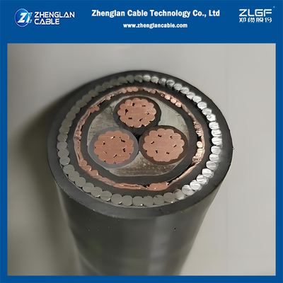 1KV SWA Θωρακισμένο Πολύκλωνο Καλώδιο Ισχύος 3x185mm2 N2XRY IEC60502-1