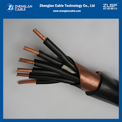 0.6/1KV Καλώδιο ελέγχου Cu/pvc/cts/pvc 7x1.5mm2 IEC60502-1