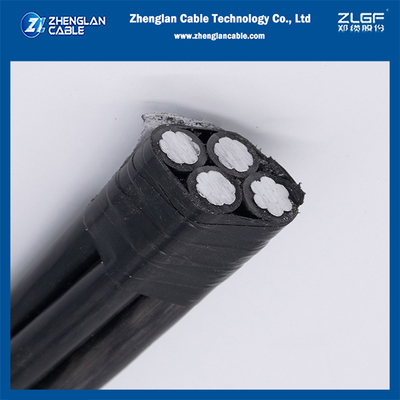 Καλώδιο ABC καλωδίου ABC ACC Cable AAC/XLPE 4x16mm2 SANS 1418-1/PIESA1004-1