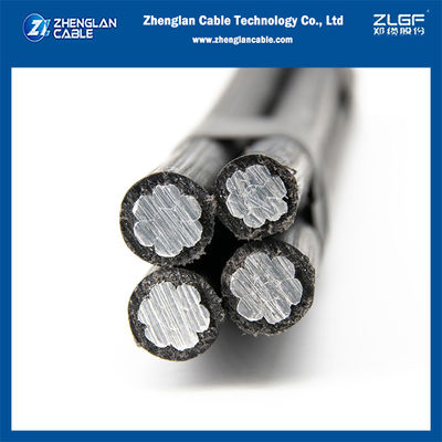 Low Voltage Aerial Bundled Cable ABC 3x25+54.6mm2 with AAC/XLPE and AAAC/XLPE Conductors