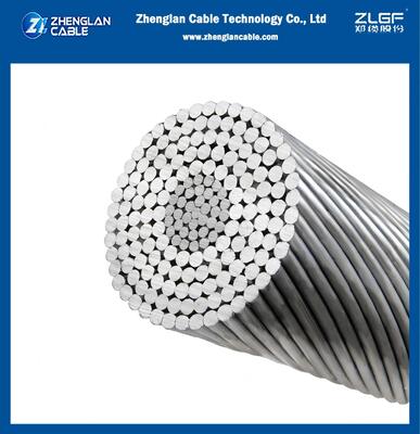 ACSR γυμνό αλουμίνιο αγωγός ατσάλι ενισχυμένο 75sqmm Raccoon AL: 6/4.10mm, ST: 1/4.10mm BS215-2