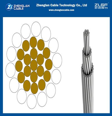 Γραμμή Μεταφοράς Υψηλής Τάσης Υψηλής Ποιότητας 500MCM ACAR Αγωγός Πρότυπα ASTM B524B524M