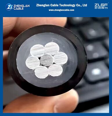 15KV 25KV 35KV XLPE Απομονωμένο HDPE Περιβαλλόμενο ACSR Conductor Tree Wire Covered Cable με πρότυπο ICEA S-121-733