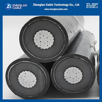12/20KV 3x1x150mm2 Μέση τάση (HTA) Τριμμένο καλώδιο αλουμινίου NFC 33-226 Υπόγεια χρήση