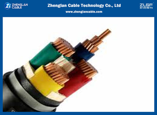 4x10sqmm SWA 4 θωρακισμένο καλώδιο CU/XLPE/PVC/SWA/PVC ISO 9001 2015 πυρήνων