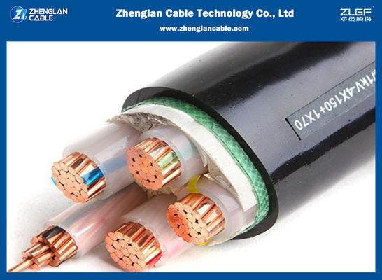 0.6/1kV καλώδιο τροφοδοσίας πυρίμαχο LSOH 3x120 2x50sqmm χαμηλής τάσης