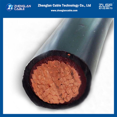 τυλιγμένο μονωμένο PVC PVC χάλκινο καλώδιο iec60502-1 πυρήνων 1kv 1x35sqmm NYY ενιαίο