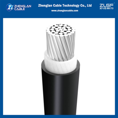 χαμηλός καπνός μηδενικά IEC 60502-1 Al XLPE/LSOH 1kv 1x150sqmm καλωδίου τροφοδοσίας αλόγονου