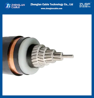 12/20kV καλώδιο 1x185mm2 BS 6622/BS 7835 αργιλίου Unarmored καλωδίου τροφοδοσίας των MV